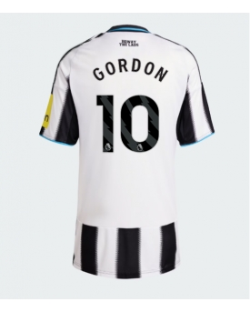 Newcastle United Anthony Gordon #10 Maglia Gara Casa Repliche 2025-26 Donna Maniche Corte